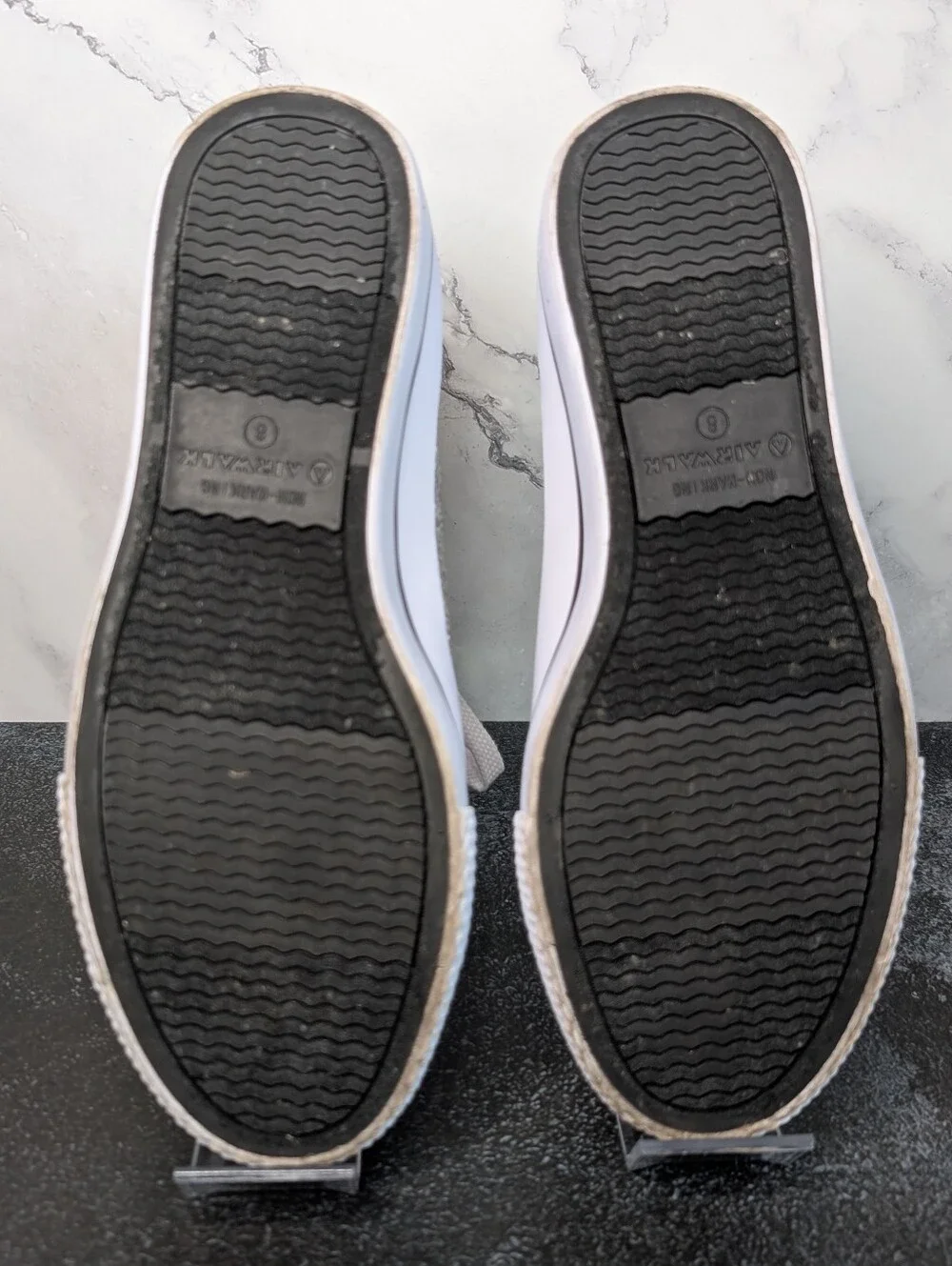 Airwalk Silver Glitter Low-Top Sneakers for Women
